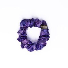 Saténová gumička FIALKA