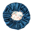 Satin bonnet small for curly and wavy hair (S).