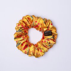 Saténová gumička JESEŇ scrunchie M