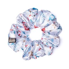 Saténová gumička scrunchie VIANOČNÁ OZDOBA