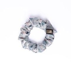 Satin scrunchie Snowman size S Satin scrunchie Snowman size S