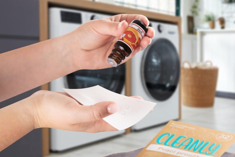 CleanlyEco Pracie pásiky na 50 praní bez vône