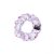 Satin hair scrunchie HEART