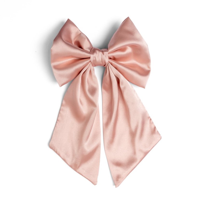 Satin hairbow PINK