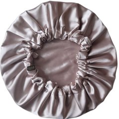 Satin bonnet LIGHT BROWN