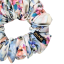 Satin hair scrunchie FLOWER - Size: S