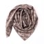 Satin scarf Brown Plaid