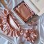 Satin bonnet POWDER PINK